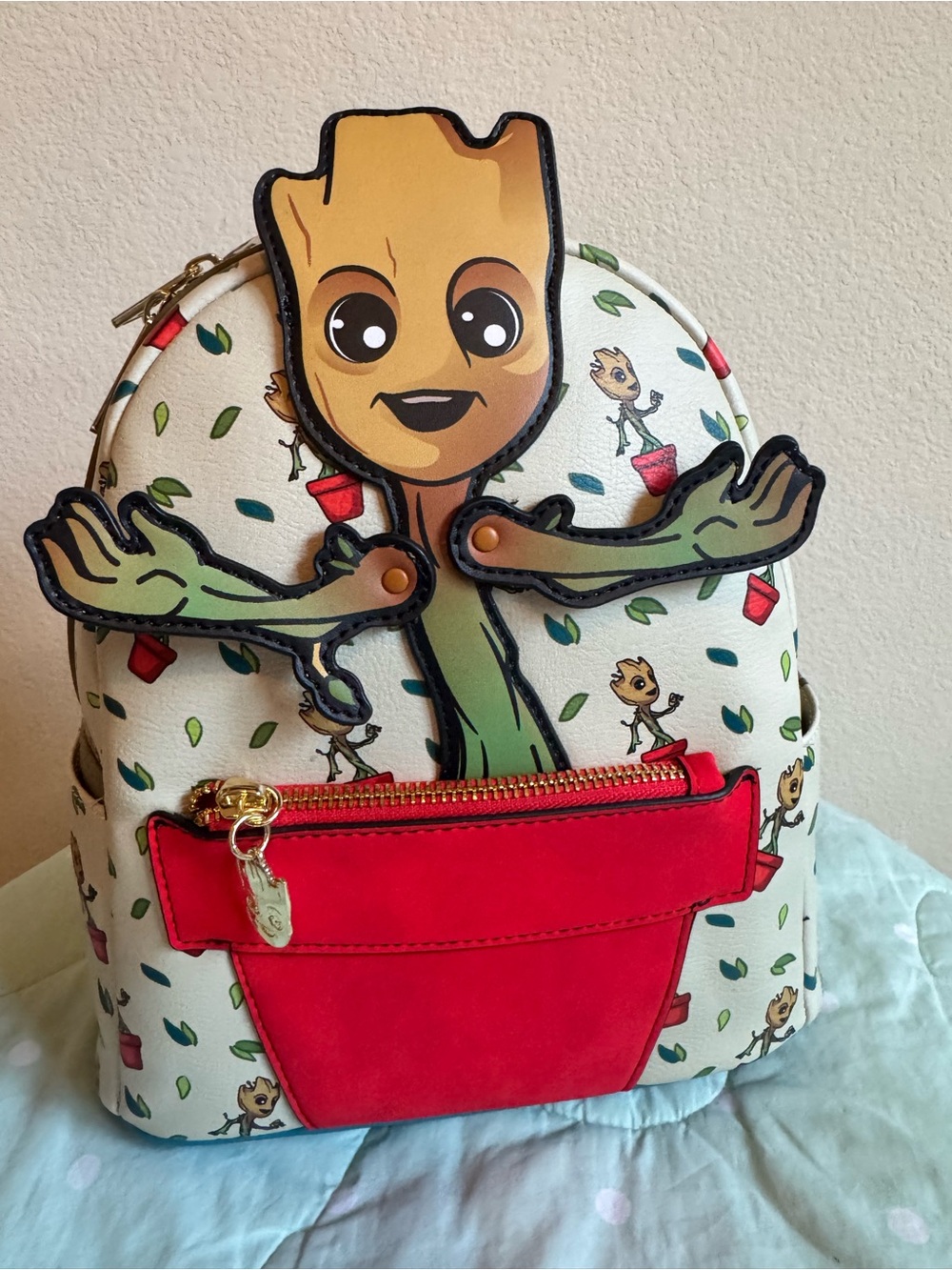 NWT Disney Parks Loungefly Guardians of the Galaxy Baby Groot Mini Backpack